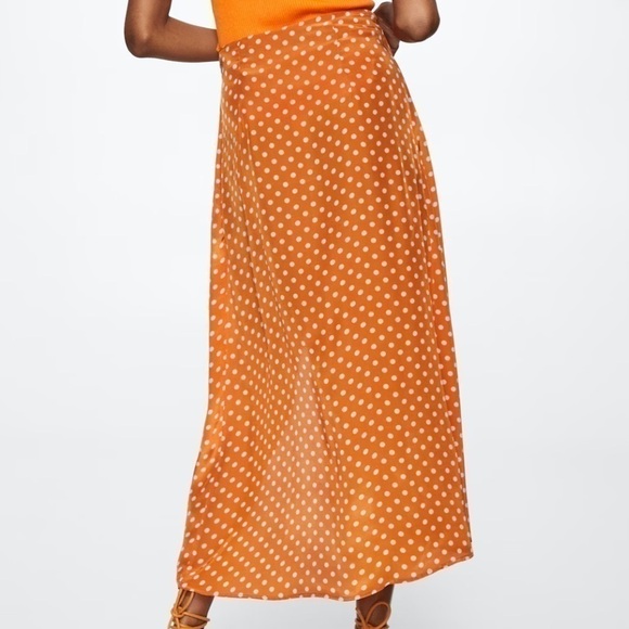 Mango Polka Dot Skirt - Picture 3 of 5